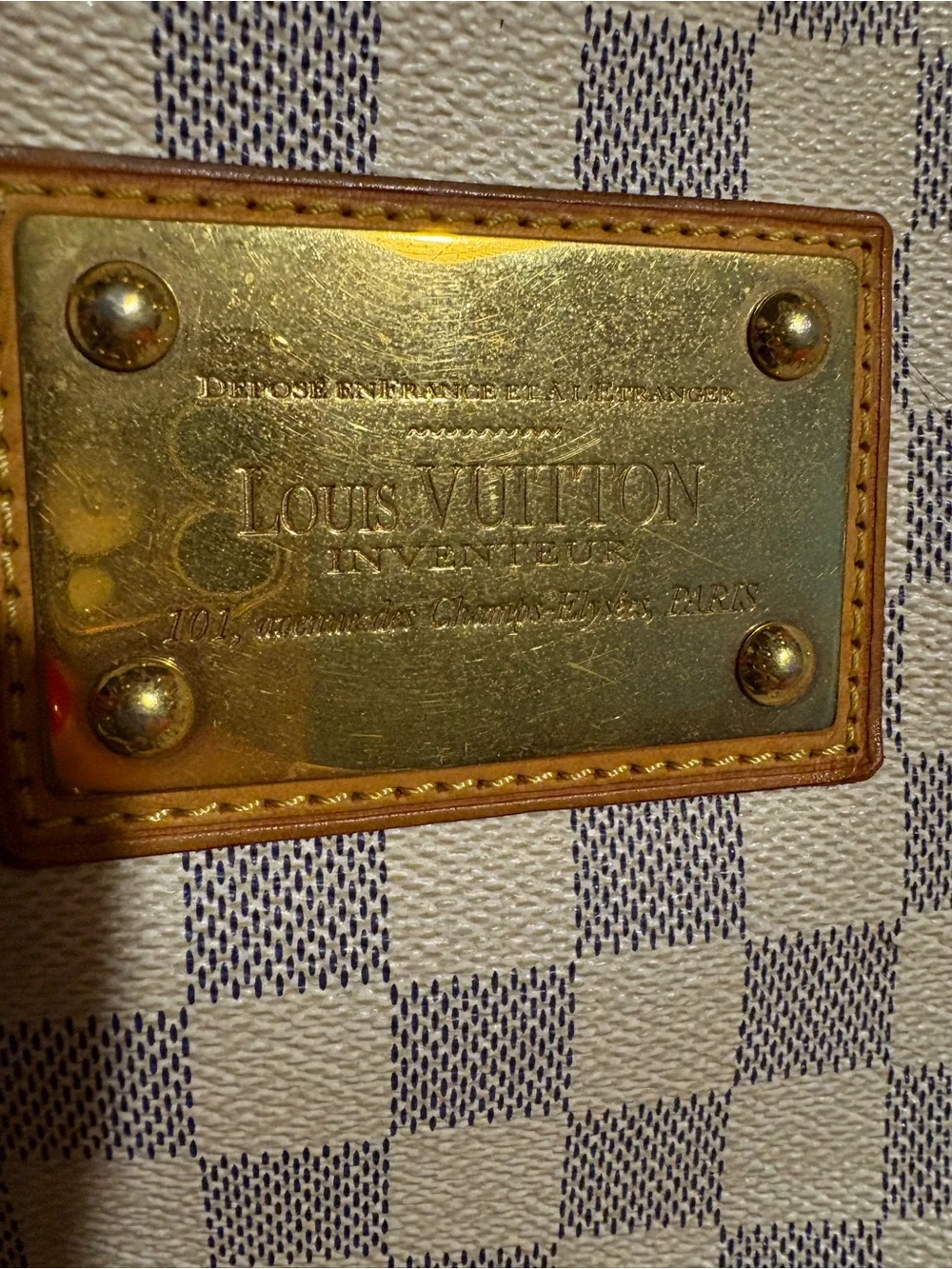 Priced To Sell Authentic Louis Vuitton Galleria PM Damier Azur